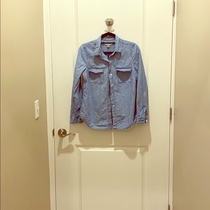 Like new lightweight denim-like top